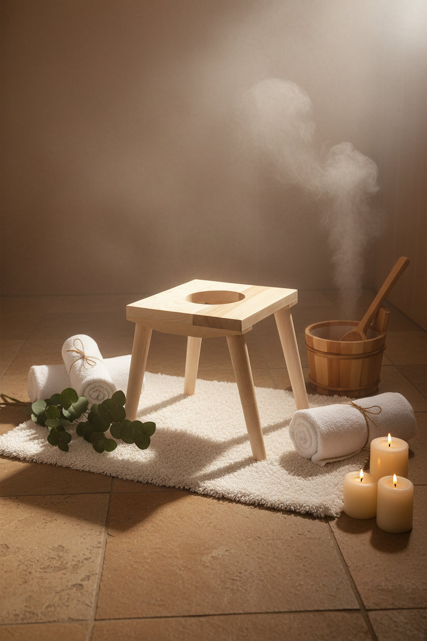 Paradise Queen Yoni Steam Stool & Cushion Set