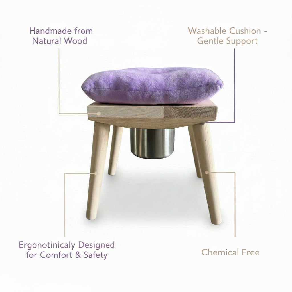 Paradise Queen Yoni Steam Stool & Cushion Set