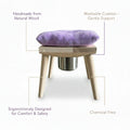 Paradise Queen Yoni Steam Stool & Cushion Set